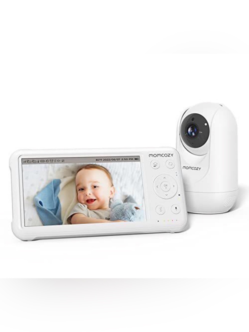 Momcozy Blue Baby Monitor with Night Vision